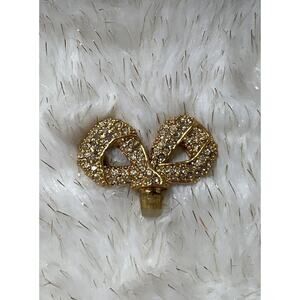 Vintage 1990s Elizabeth Taylor WHITE DIAMONDS Parfum Bottle Topper‎ Stopper ONLY